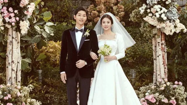 Song Joong Ki Song Hye Kyo, la "boda de la década" en Corea del Sur.