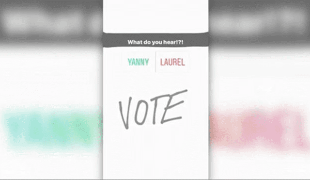 ¿Laurel o Yanny? La respuesta correcta del audio que divide a miles en las redes  [VIDEO]