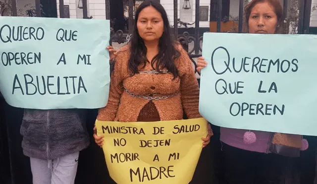 Cercado de Lima: mujer denunció que su madre no es atendida en hospital