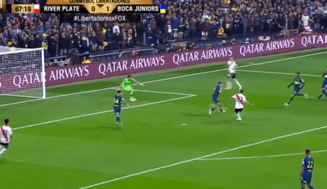Golazo de Lucas Pratto para el 1-1 por final de Copa Libertadores [VIDEO]