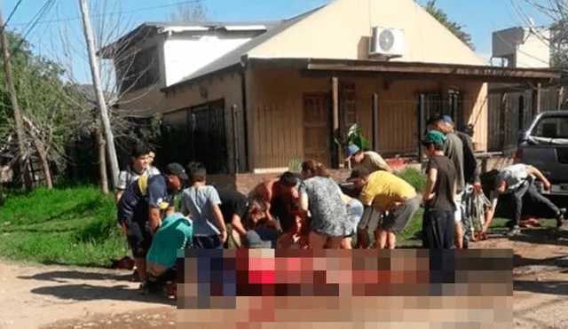 Argentina: Vecinos descuartizan vacas que iban en camión que sufrió accidente