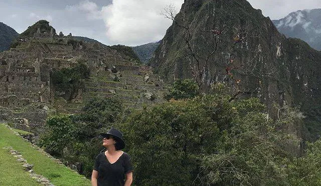 Shannen Doherty recibió el nuevo año en Cusco