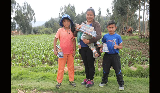 Huancayo: campaña “Caritas Felices” lleva alegría a miles de niños pobres