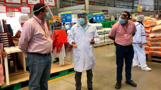 Municipalidad de Chiclayo realizó inspección en centro comercial Makro.