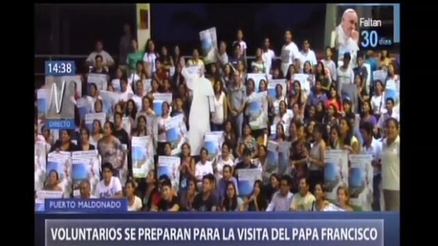 Papa Francisco en Perú: voluntarios en Puerto Maldonado se preparan para visita papal [VIDEO]