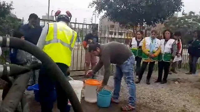 Minsa-Corte de agua en Lima