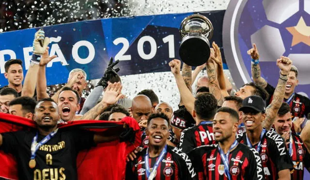 Pavez fue campeón de la Copa Sudamericana 2018 con Atlético Paranaense. Foto: Agencia Uno.