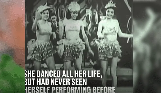 Video es viral en Facebook. Anciana había bailado durante toda su vida, pero nunca antes había visto un video de su propio ‘performance’
