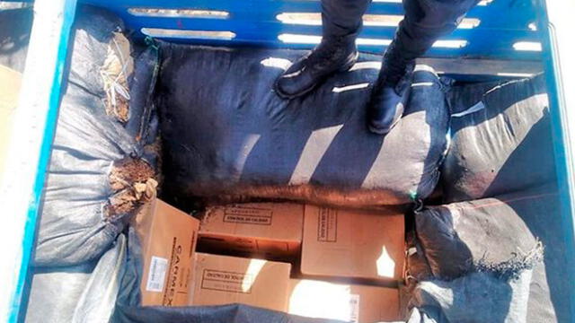 Áncash: detienen a sujetos que transportaban importante cargamento de explosivos