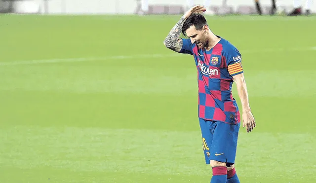 Lionel Messi ha tomado la importante decisión de separarse del Barcelona. (Foto: AFP)
