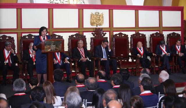 Marianella Ledesma juró como primera presidenta del Tribunal Constitucional