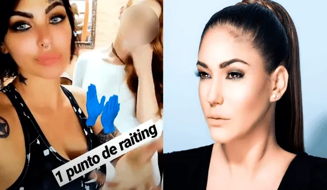 Angie Jibaja se burla de Tilsa Lozano por bajo rating de ‘En Exclusiva’ [VIDEO]