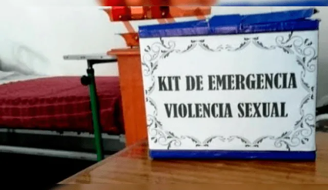 Kit de violencia sexual en Chimbote.