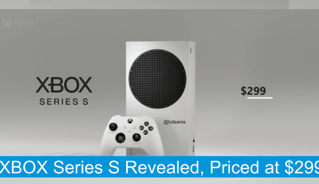 Sorpresivo. La Xbox Series S podría ya haber sido revelada. ¿Podrá Sony igualar su cómodo precio con la PS5 Digital Edition? Imagen: Brad Sams.
