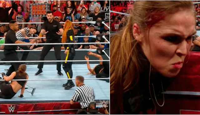WWE Elimination Chamber 2019: Becky Lynch masacró a Ronda Rousey y Charlotte Flair