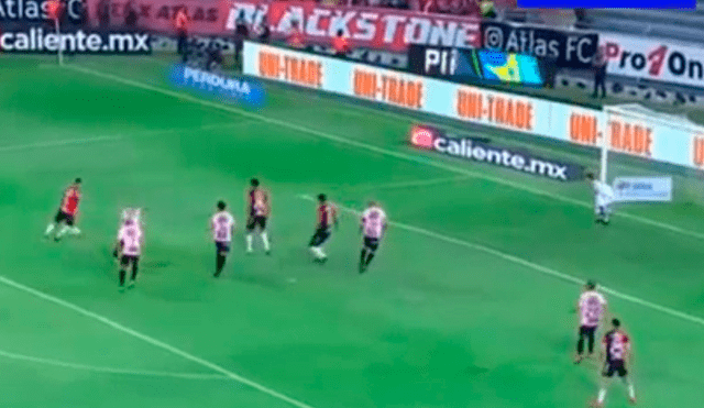Anderson Santamaría convirtió un golazo con el Atlas por la Liga MX 2019 [VIDEO]