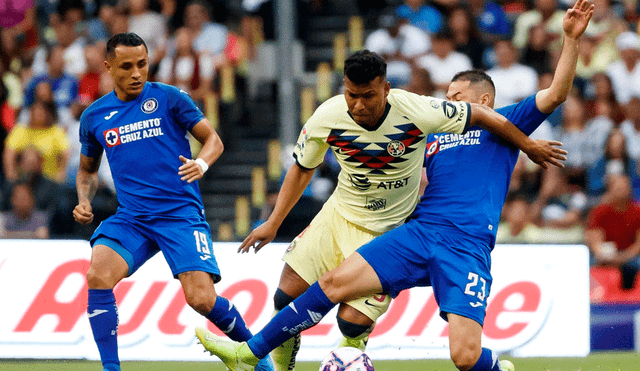 Sigue aquí EN VIVO ONLINE el América vs. Cruz Azul por la jornada 13 del Torneo Apertura 2019 de la Liga MX. | Foto. EFE