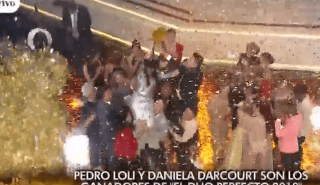 'El Dúo Perfecto': Daniela Darcourt y Pedro Loli triunfaron en reality [VIDEO]