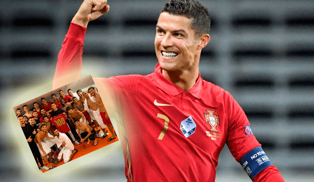 Cristiano Ronaldo se convirtió en el máximo goleador histórico en Europa tras pasar el centenar de goles. (FOTO: EFE/Composición La República).