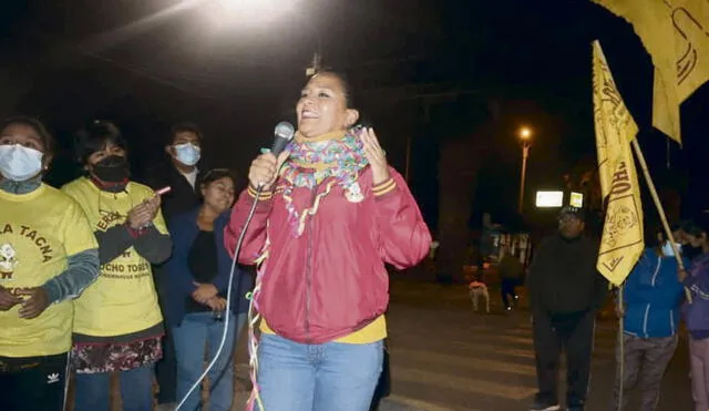 CAMPAÑA. Vicegobernadora electa Liliana Velazco Cornejo declaró ante la Onpe que gastó menos de seis mil soles.