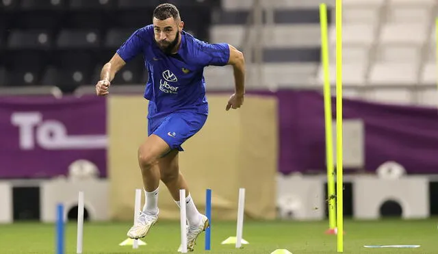 Karim Benzema ya había presentado problemas en los entrenamientos incluso antes del viaje a Qatar. Foto: EFE