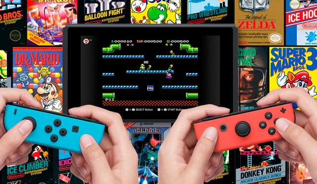 Juegos de NES en Nintendo Switch Online