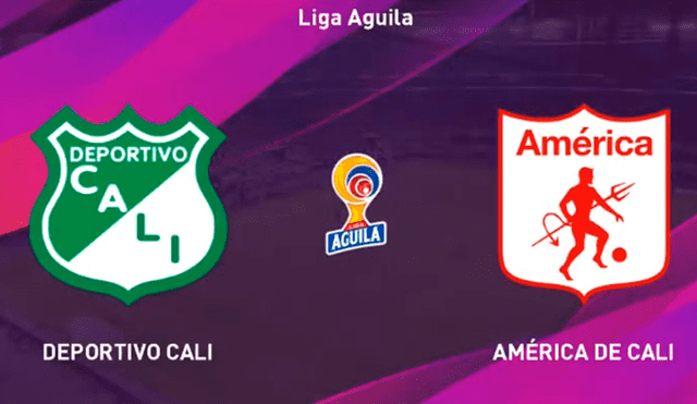 Sigue aquí EN VIVO ONLINE el Deportivo Cali vs. América de Cali por la fecha 4 del cuadrangular de la Liga Águila 2019.