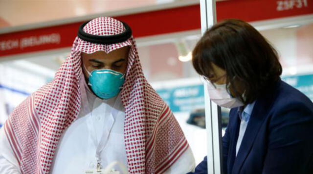 Exposición Árabe de Salud 2020, en Dubái (Emiratos Árabes Unidos). Foto: EFE
