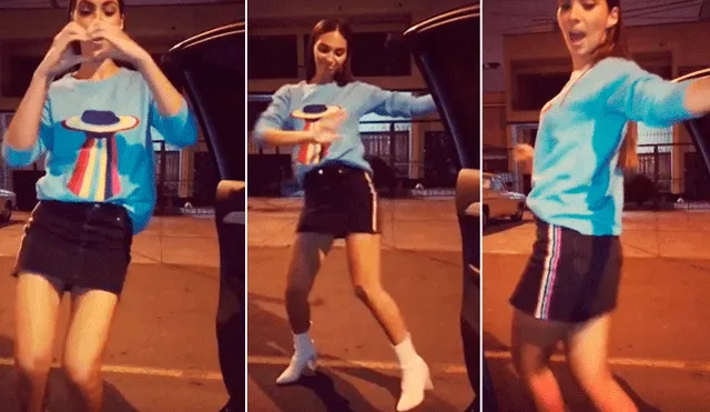 Natalie Vértiz hace baile #InMyFeelingsChallenge pero a su estilo [VIDEO]