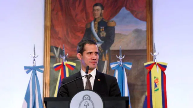 Guaidó en Argentina aseguró que una intervención militar sería "la última opción"