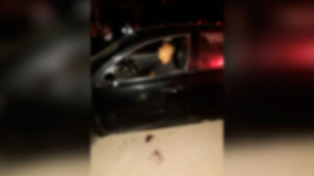 Hombre recibe nueve impactos de bala en el interior de su auto en Tumbes