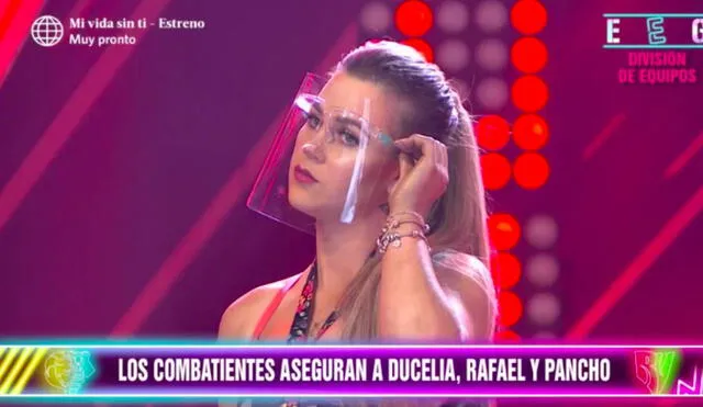 La chica reality no estuvo de acuerdo con la decisión de Mario Irivarren en el segmento denominado 'La confrontación'. | Foto: Captura América TV