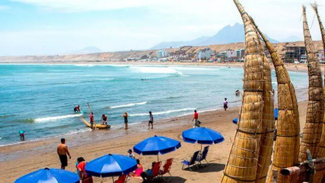Trujillo: actividad turística en playa de Huanchaco disminuyó en 40%