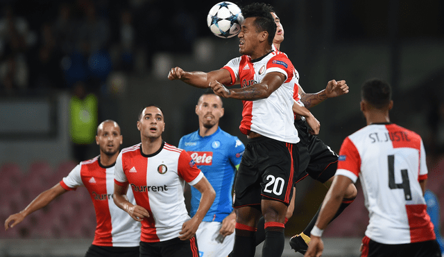 El Feyenoord de los Países Bajos fue el último equipo del volante de la selección peruana. Foto: AFP.