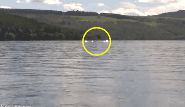 Niña asombra al mundo tras captar "criatura" brillante en el lago Ness [VIDEO]