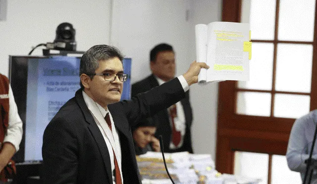 José Domingo Pérez: "Allanamiento ha sido legal"