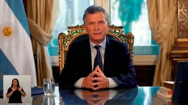 Mauricio Macri, presidente de Argentina. Foto: captura de pantalla.