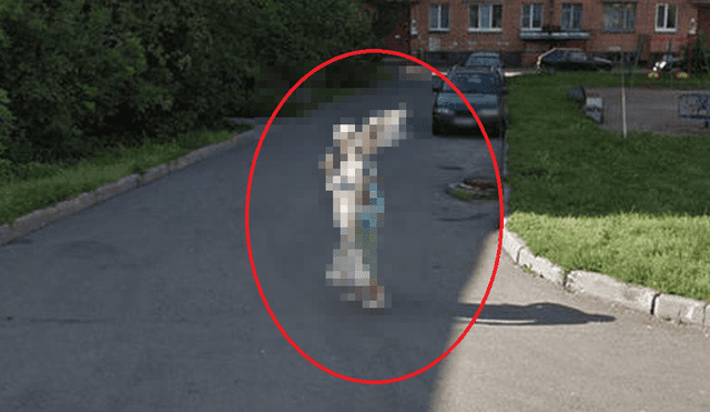 Google Maps: ¿Encontraron un 'angel' en calle de Rusia? [FOTOS]