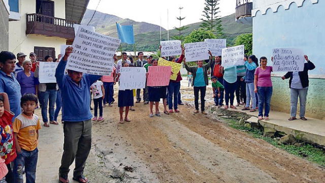 Chimbán protesta por el olvido de las autoridades regionales