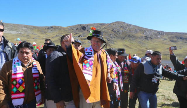 PPK supervisó avances de programa Sierra Azul en Huancavelica