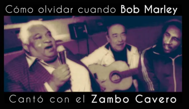 Facebook: Así suena una mezcla de la música del “Zambo” Cavero y Bob Marley