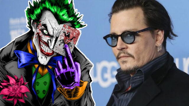 Johnny Depp entre los actores que podrían darle vida a Joker - Fuente: composición