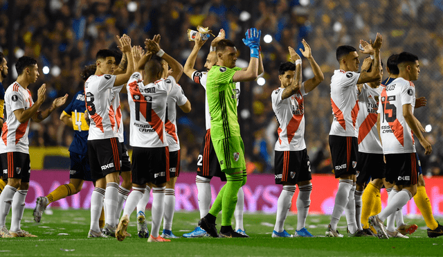 River Plate clasificó a la final de la Copa Libertadores 2019 pese a perder 1-0 en La Bombonera. | Foto: @RiverPlate