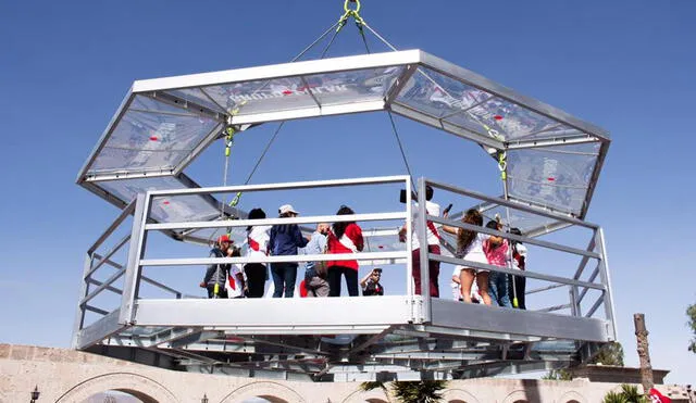 Mirador de cristal - Yanahuara (Arequipa)