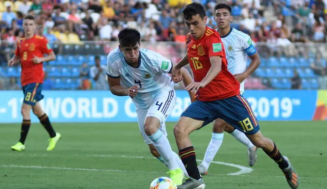 Argentinos y españoles no se hicieron daño en su debut mundialista y empataron 0-0. Foto:EFE.