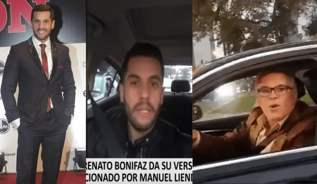 Renato Bonifaz comprueba con video que no grabó a Manuel Liendo Rázuri
