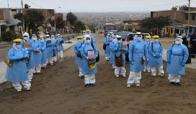 Treinta profesionales de la salud se suman en distrito de Trujillo