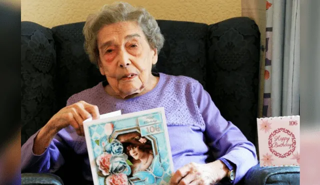 Madeline Dye: inglesa cumplió 106 años y su secreto para la longevidad causa revuelo