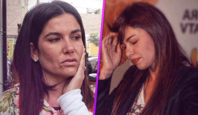 Daniela Cilloniz se muestra a favor de Angie Jibaja tras estar lejos de sus hijos. Foto: Composición