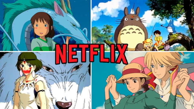 Películas de Studio Ghibli llega a Netflix. Créditos: Composición